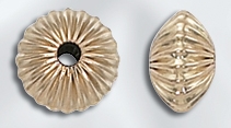 corrugated rondelle